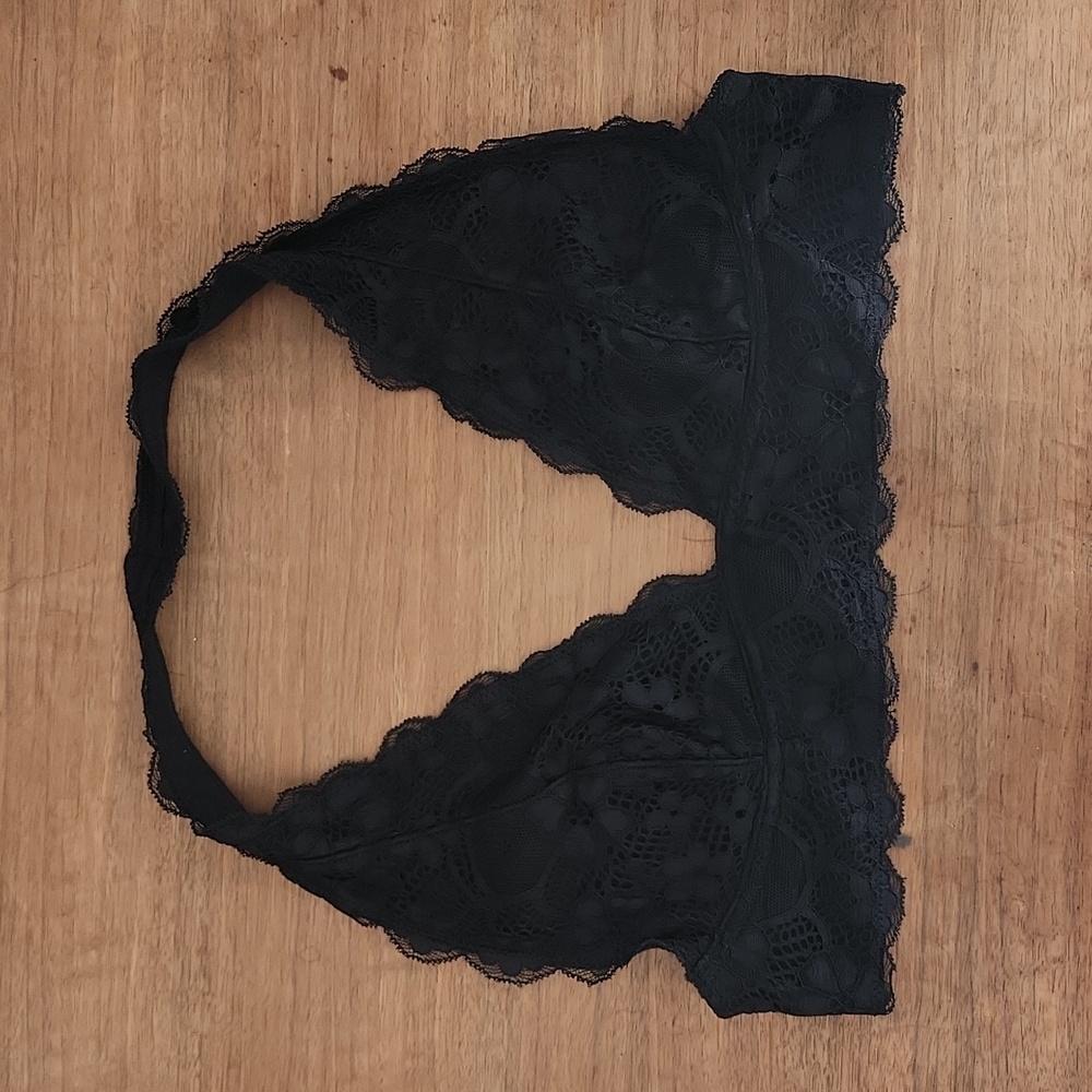 Out From Under Cutie Lace Halter Bra